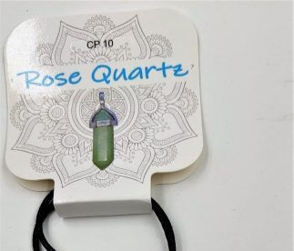 Thumbnail: Point Pendant Rose Quartz