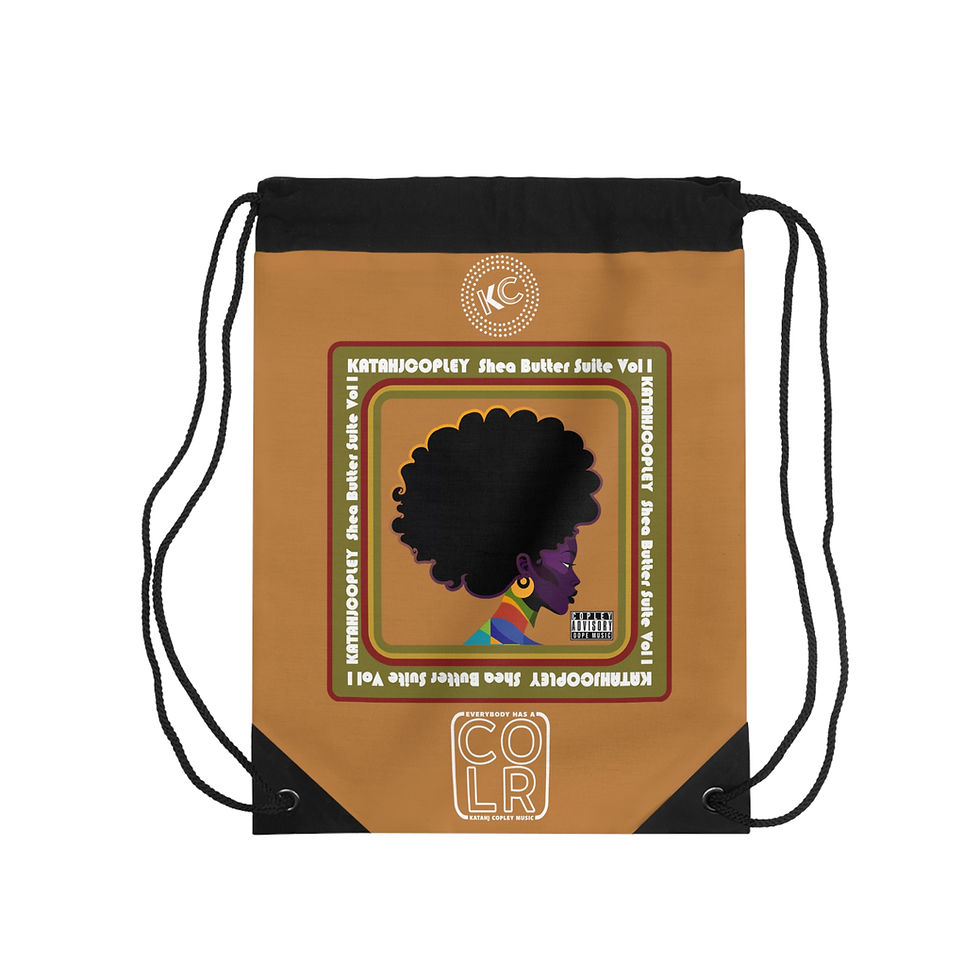 Shea Butter Suite Consortium Drawstring Bag
