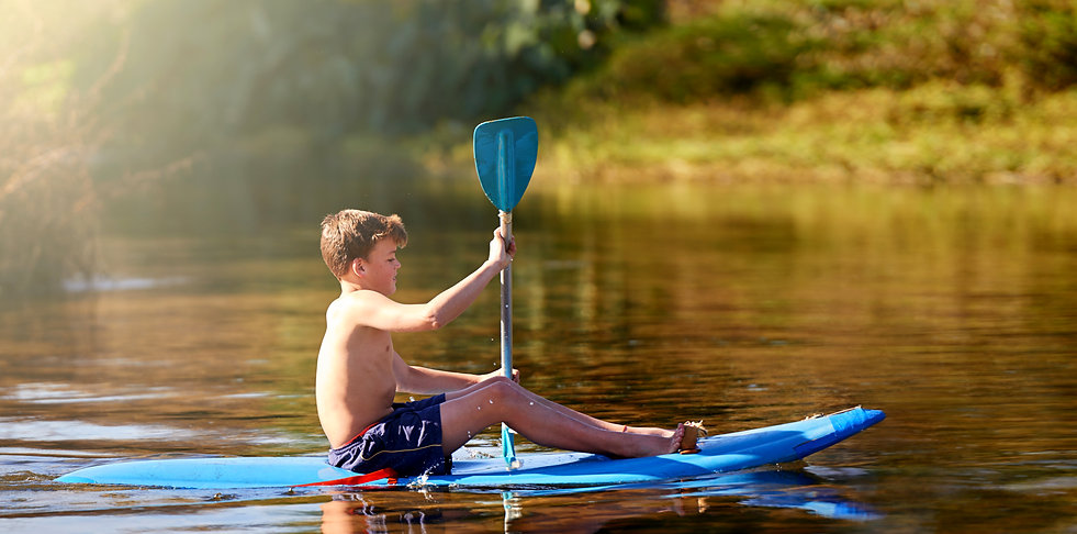 Kid Rowing