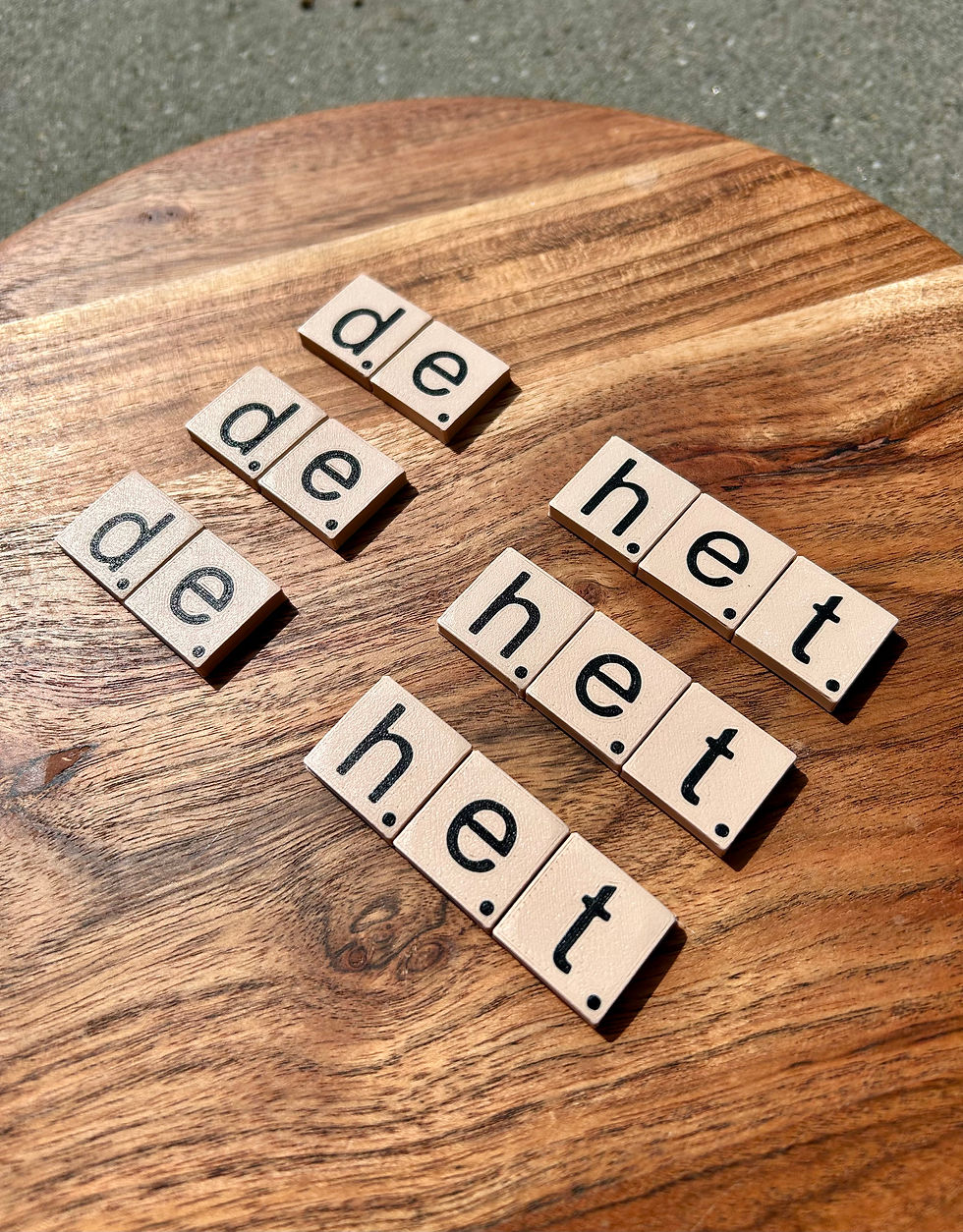 Thumbnail: Letters - set lidwoorden