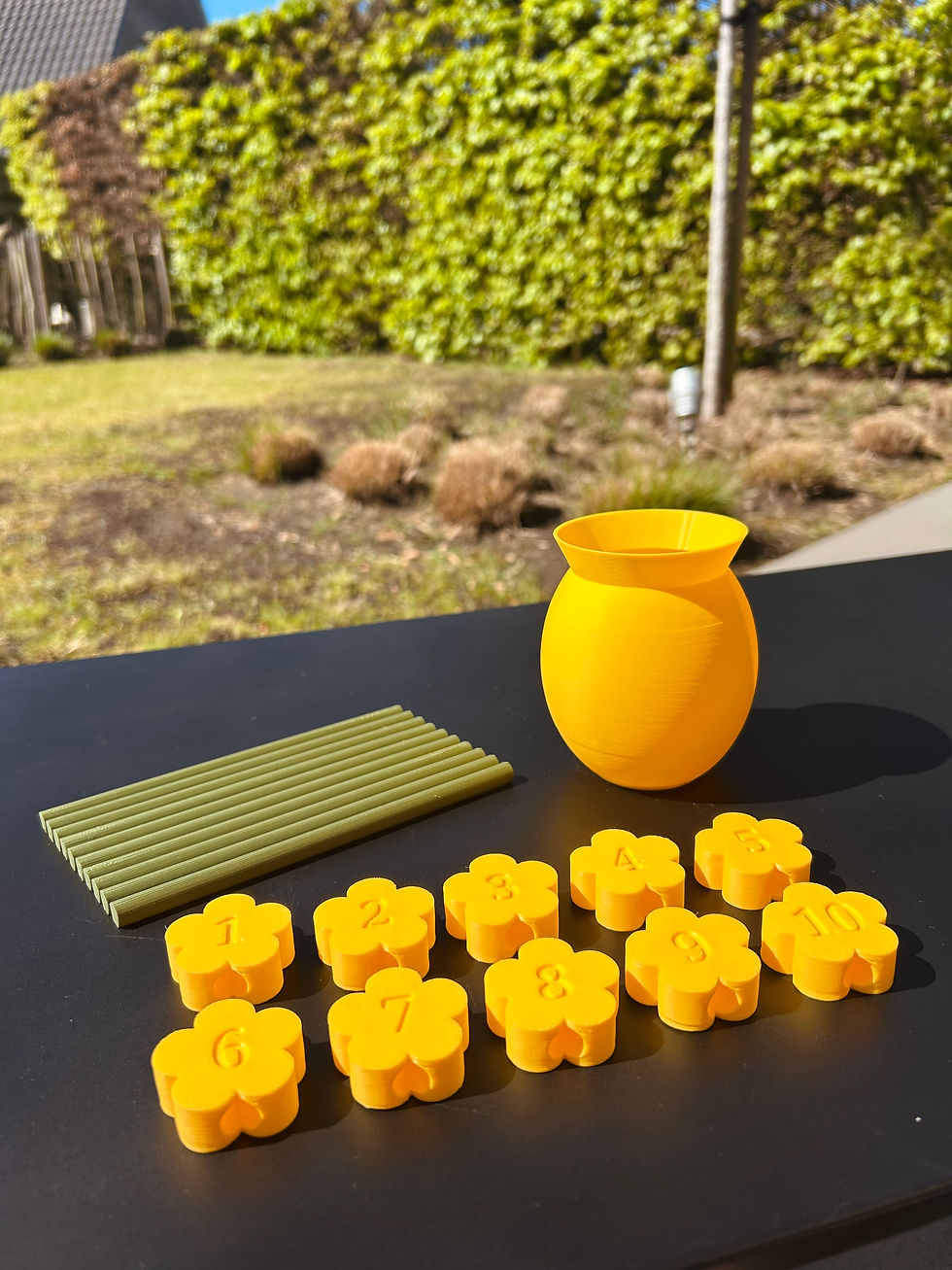 Thumbnail: Bloemenvaasjes met losse steel - alle kleuren