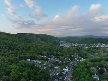 Sunset in Cumberland, MD 