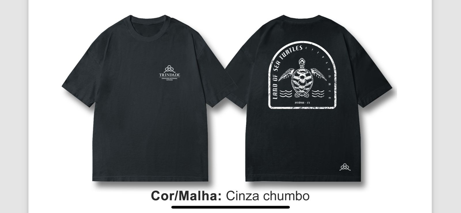 Camisa Tartaruga Cinza
