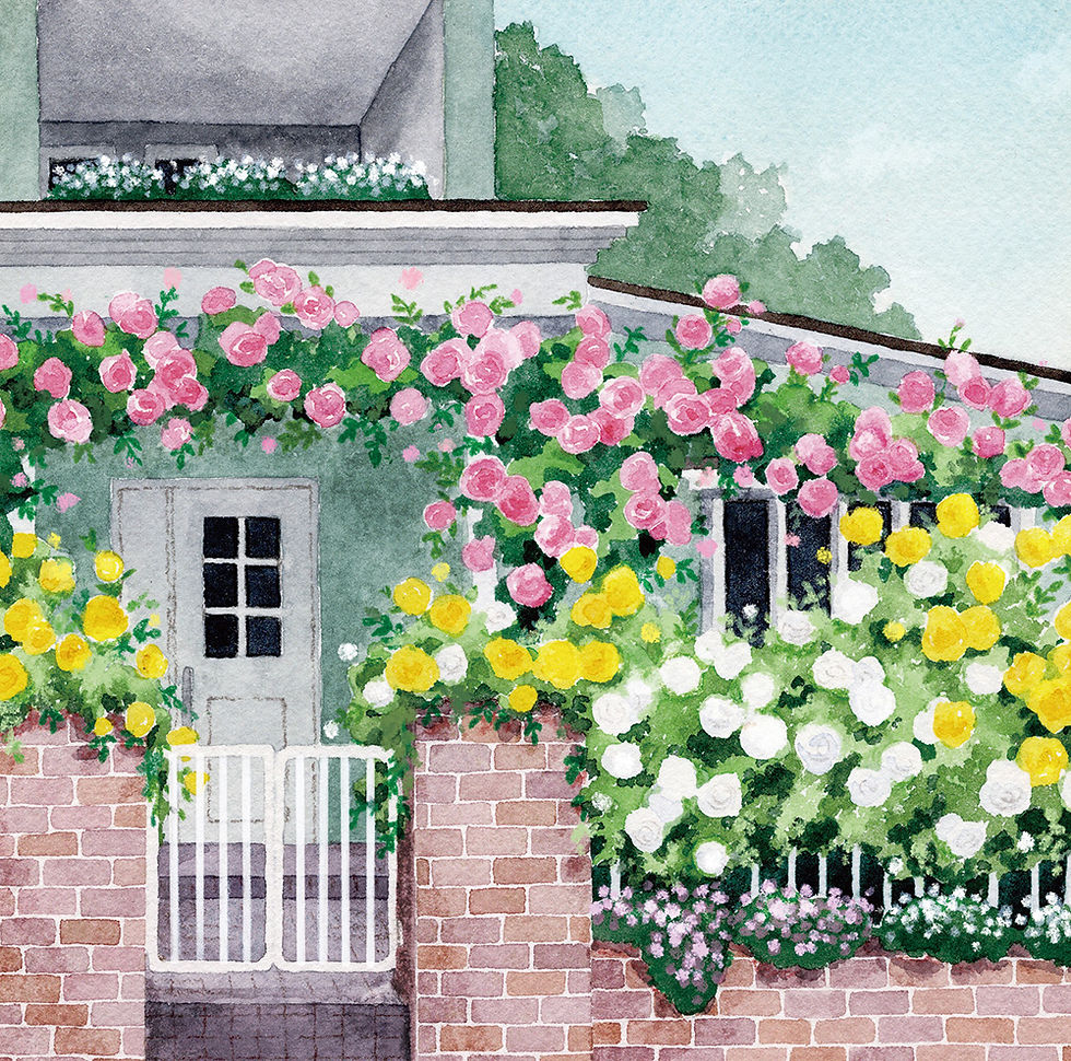 月刊誌PHP 連載「3分かくれんぼ」挿絵 7〜12月号