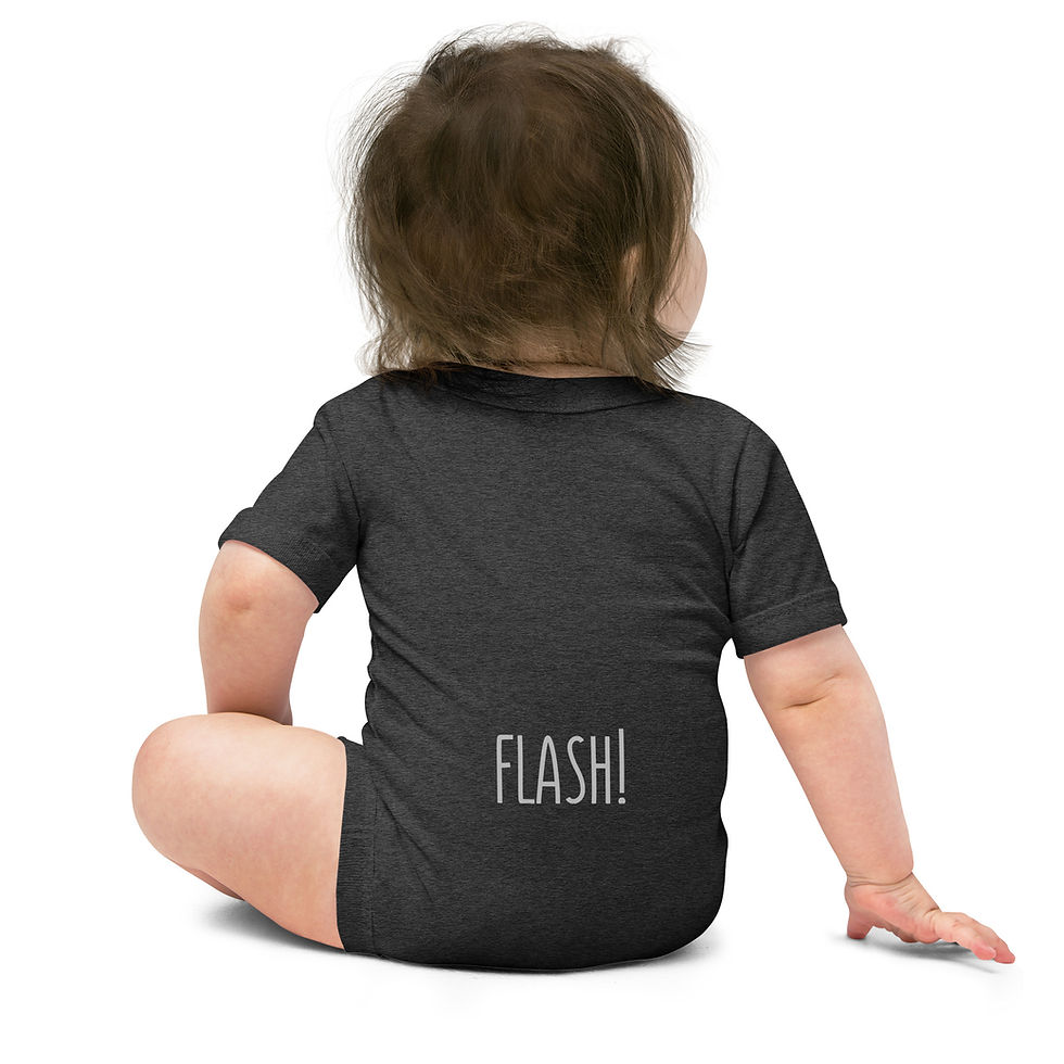 Thumbnail: White Logo Baby Onesie