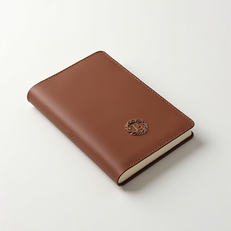 Embossed Leather Journal
