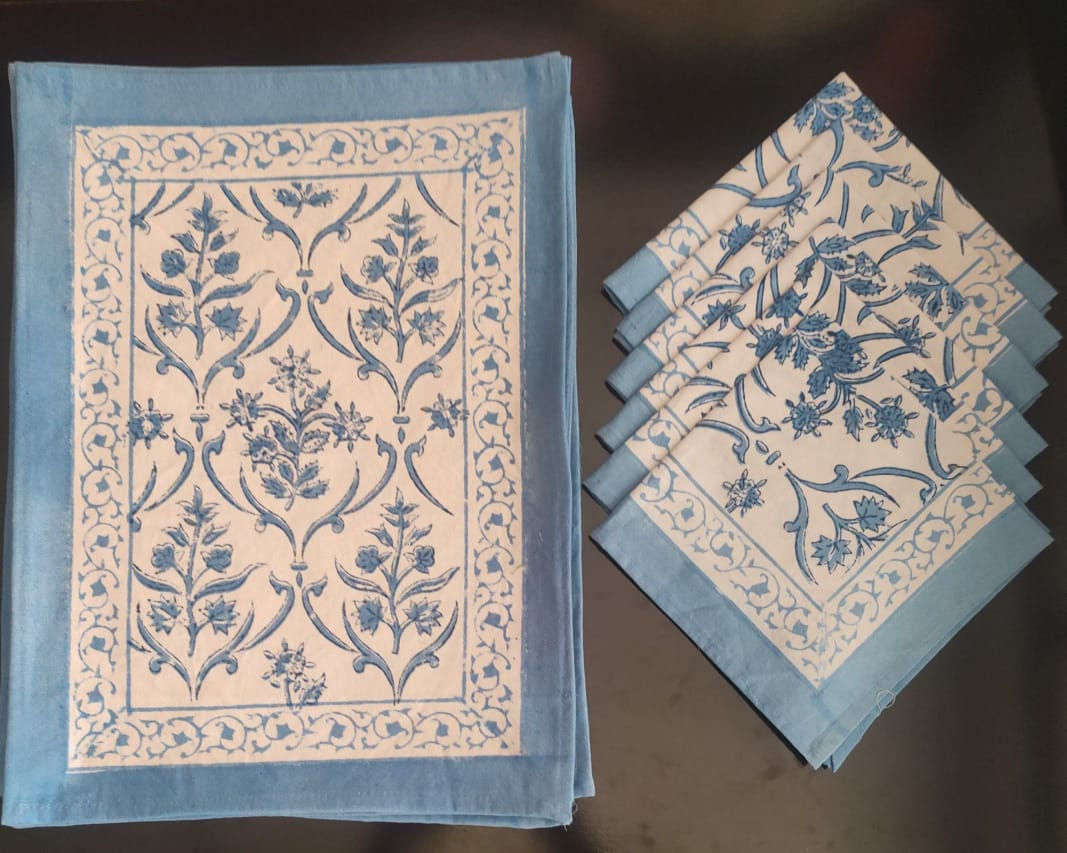 Table Mats & Napkins Set (6 each)