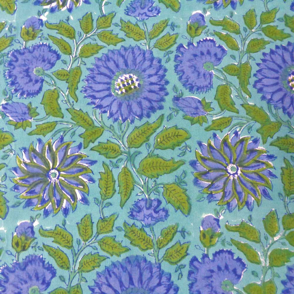 Hand Block Printed Cotton Napkins (Set of 4)