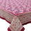 Thumbnail: Hand Block Printed Cotton Tablecloth