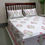 Thumbnail: Block Print 200 Thread Count Percale Cotton Bedspread with 2 Pillow Cases