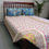 Thumbnail: Hand Block Printed Reversible Twin Size Quilt