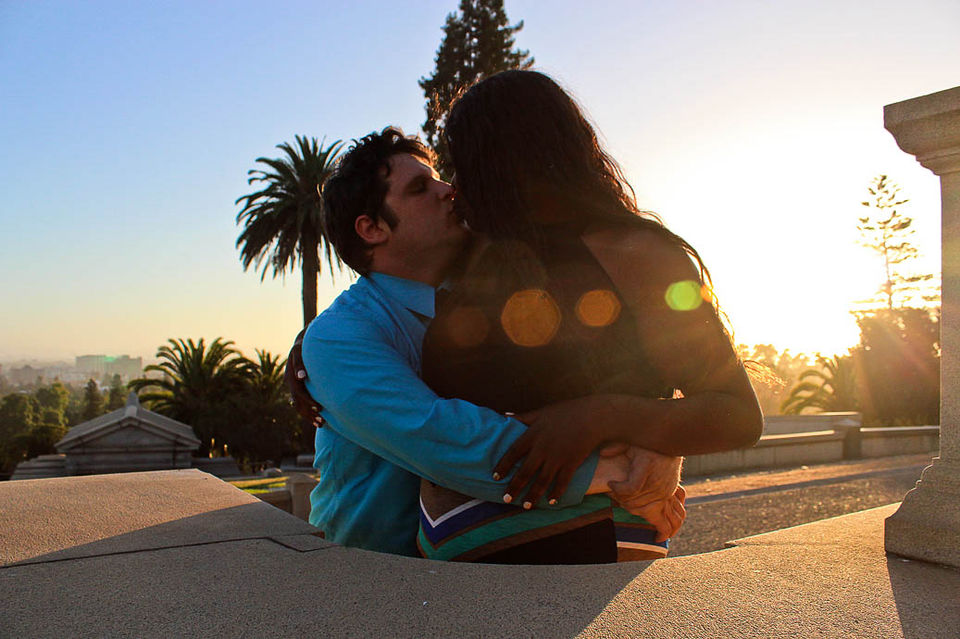 Piedmont Cemetery, mixed race couple, wedding, best San Francisco wedding photographer, engagement, queer San Francisco wedding photographer, Black San Francisco wedding photographer, 