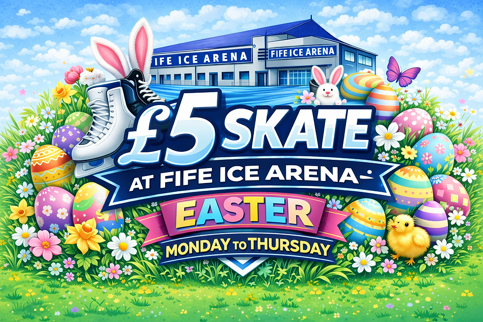 £5 Skate Monday to Thursday for the Easter Holidays 