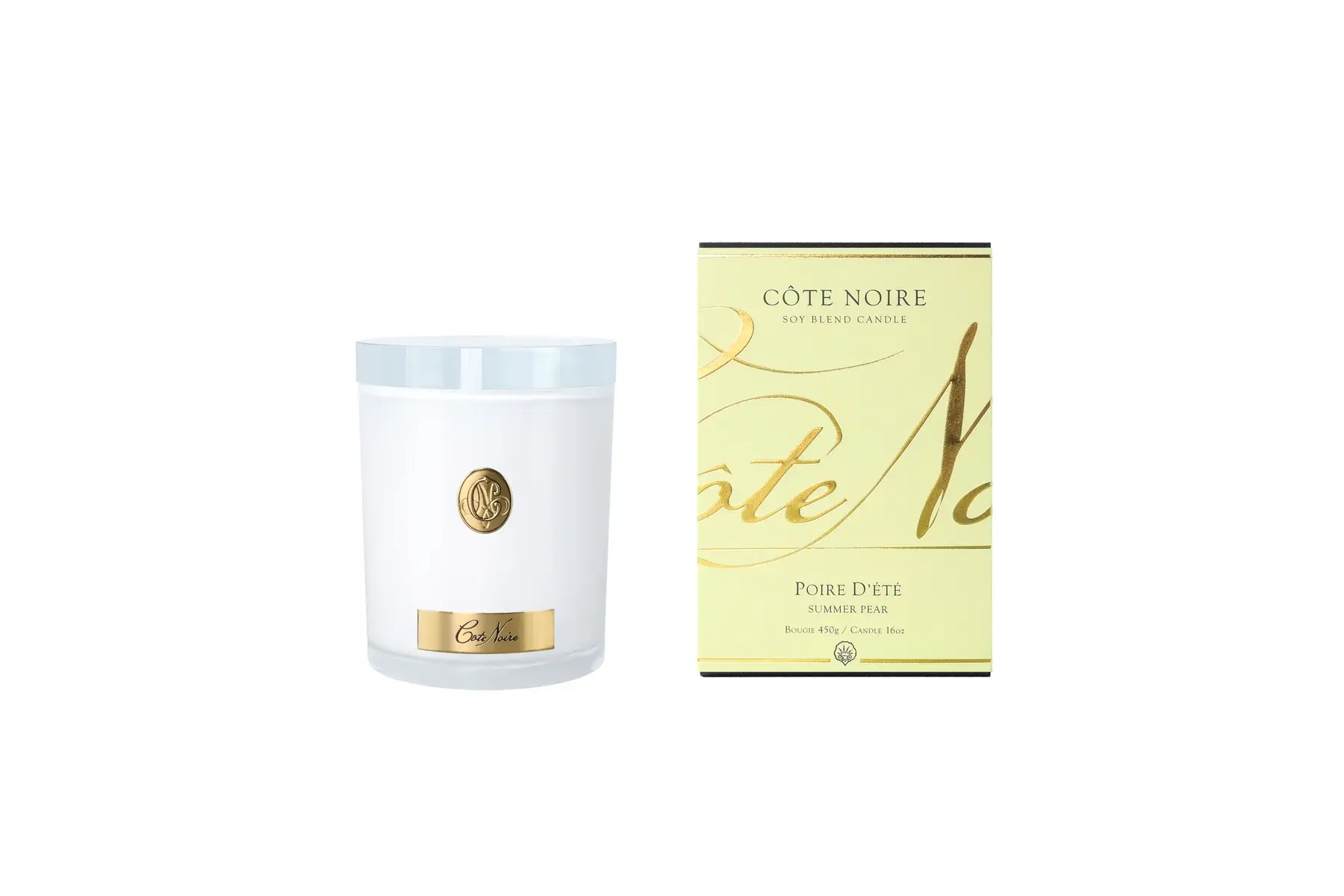 Cote Noire Soy Candle 450g - Summer Pear