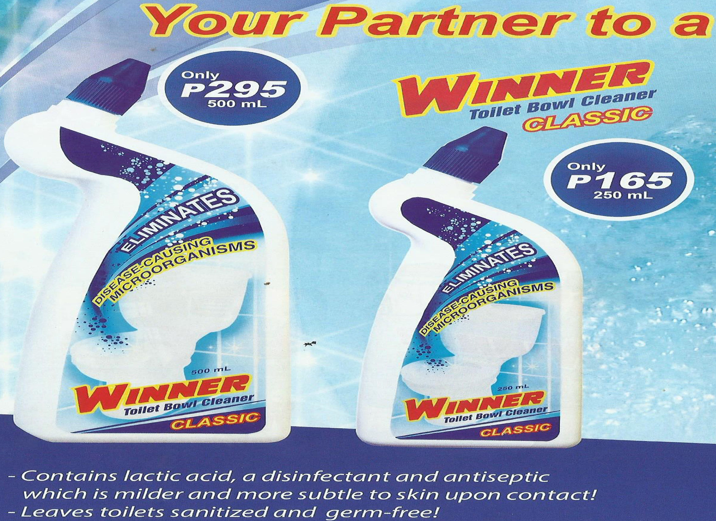 WINNER Toilet Bowl Cleaner