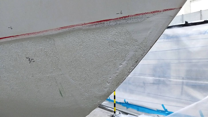 Bell Marine Surveying - Marine Surveyor - Marine FRP/GRP Hull Survey - Marine Surveys - Marine Inspections - Hull of Boat