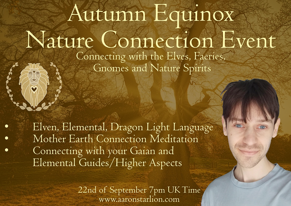 Autumn Equinox ~ Nature Connection Event