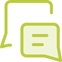 Grünes Icon für das Kontaktformular
