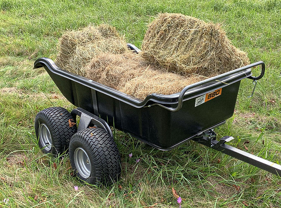 Thumbnail: 4 Wheel 680kg Tipping Trailer