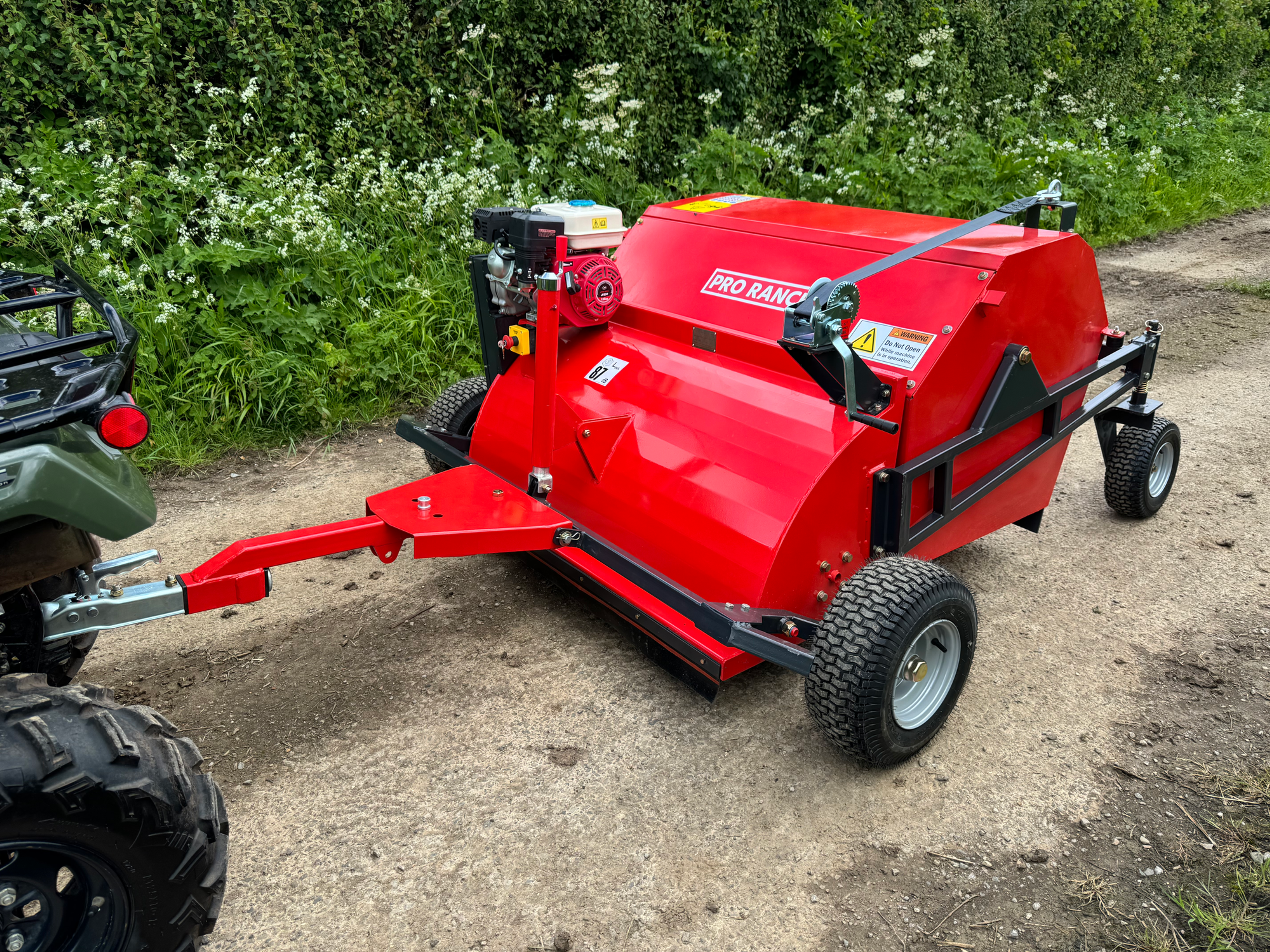 New Pro Ranch ATV Sweeper/Poo Picker