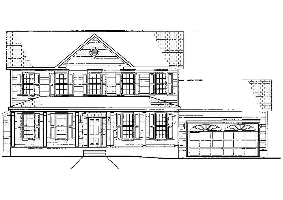 Madison III Front Elevation