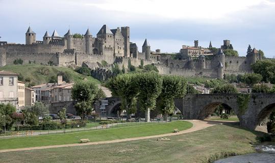 carcassone en autocaravana