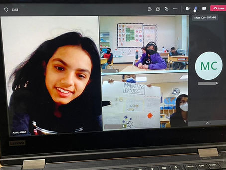 Sharing my journey with Middle School Students - STEM Webinar!