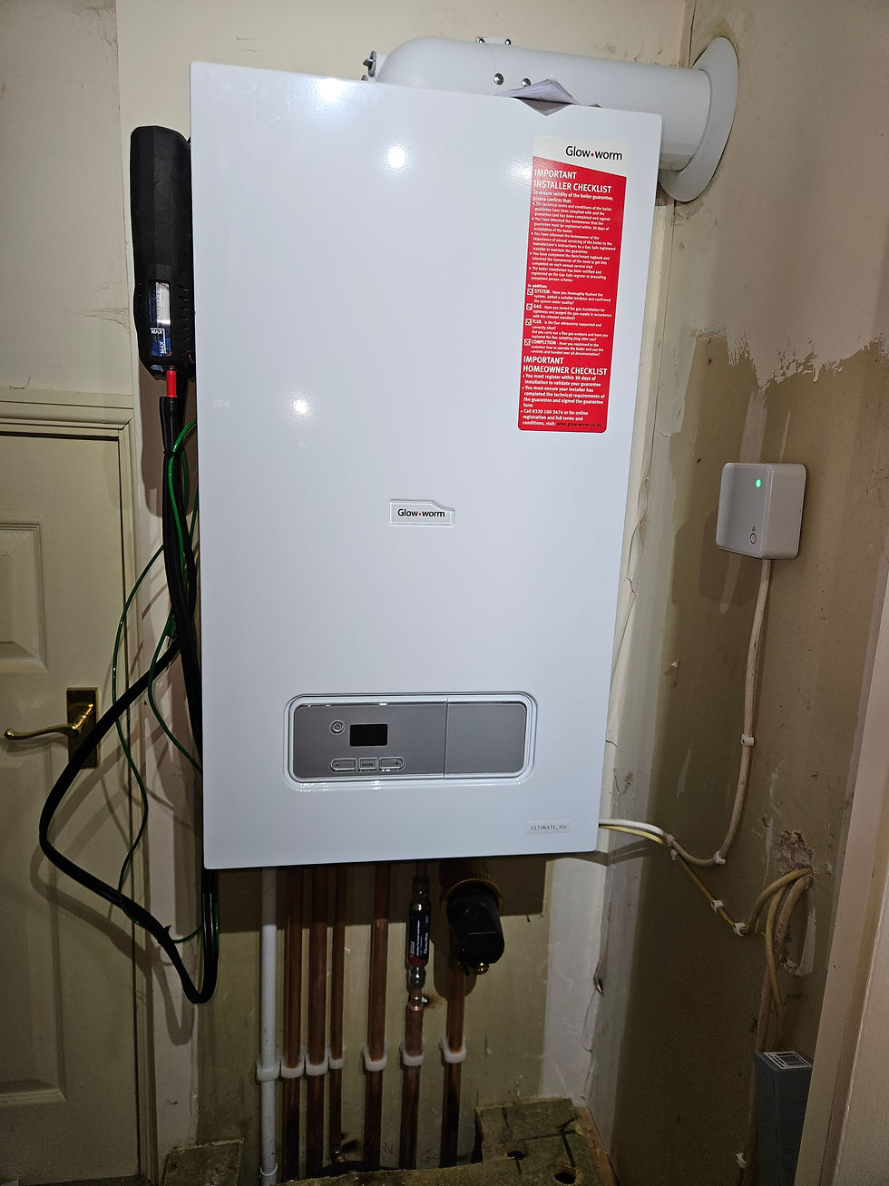 New Combi boiler installation with 10 year warranty