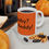 Thumbnail: White & Orange Ceramic Mug 11oz - Want a baby? Train with Neddy!