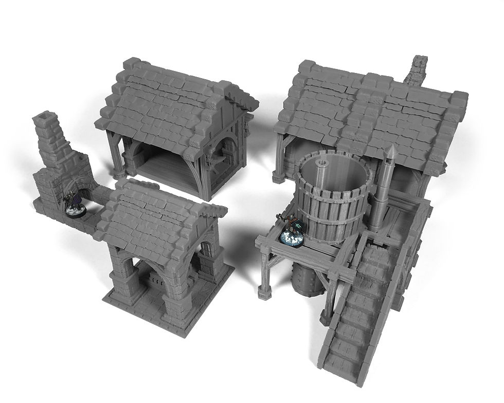 Stormguard Terrain Buildings Bundle