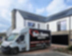 Harts Removals van - House removals North West