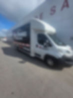 Hunts Removals van for removals & waste services North West