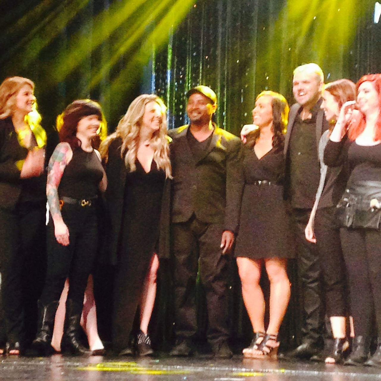 Emmett Henley on Moroccanoil Creative Design Team Doing Hair Shows