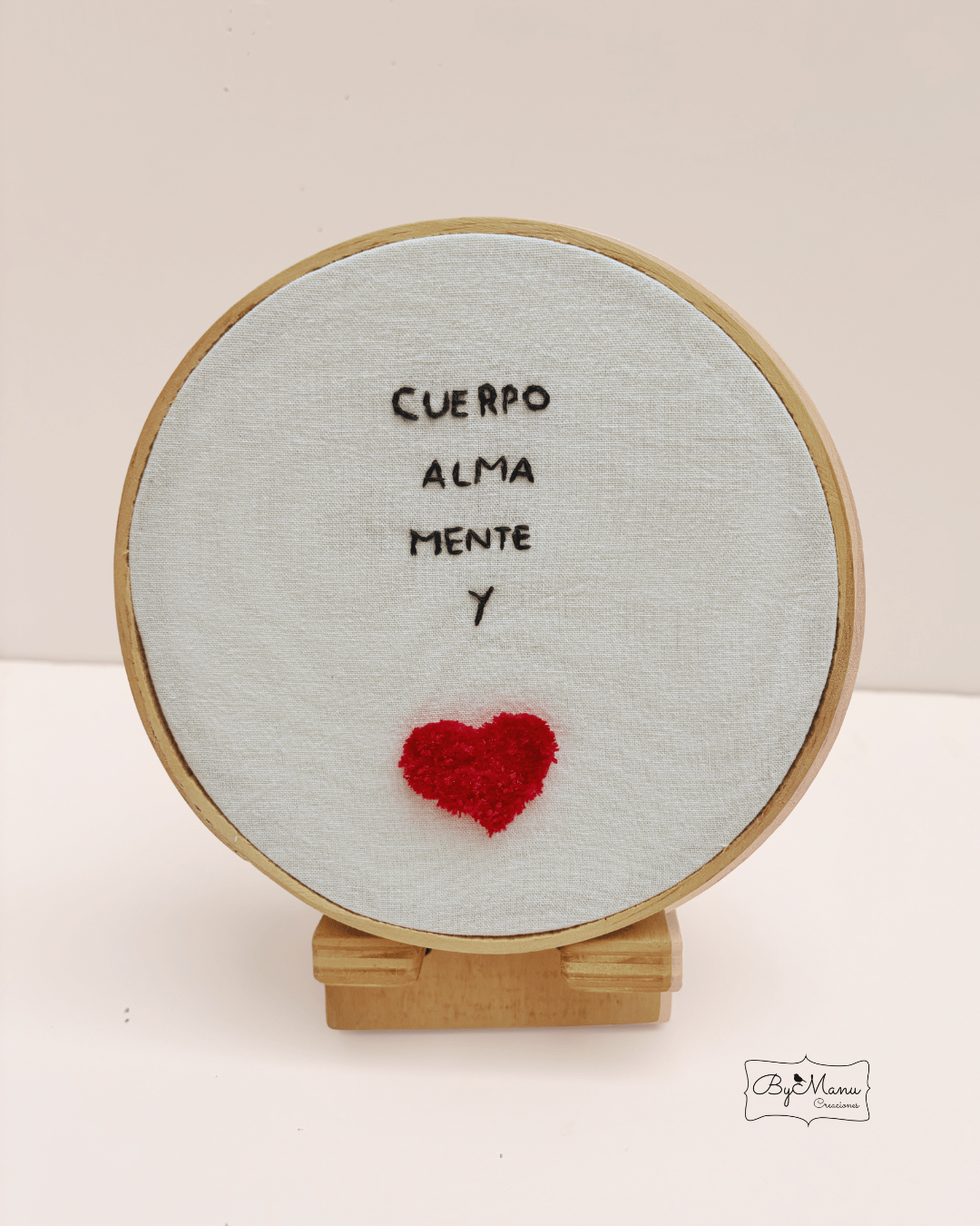 Basti-bordado: Cuerpo, Alma, Mente y ❤️