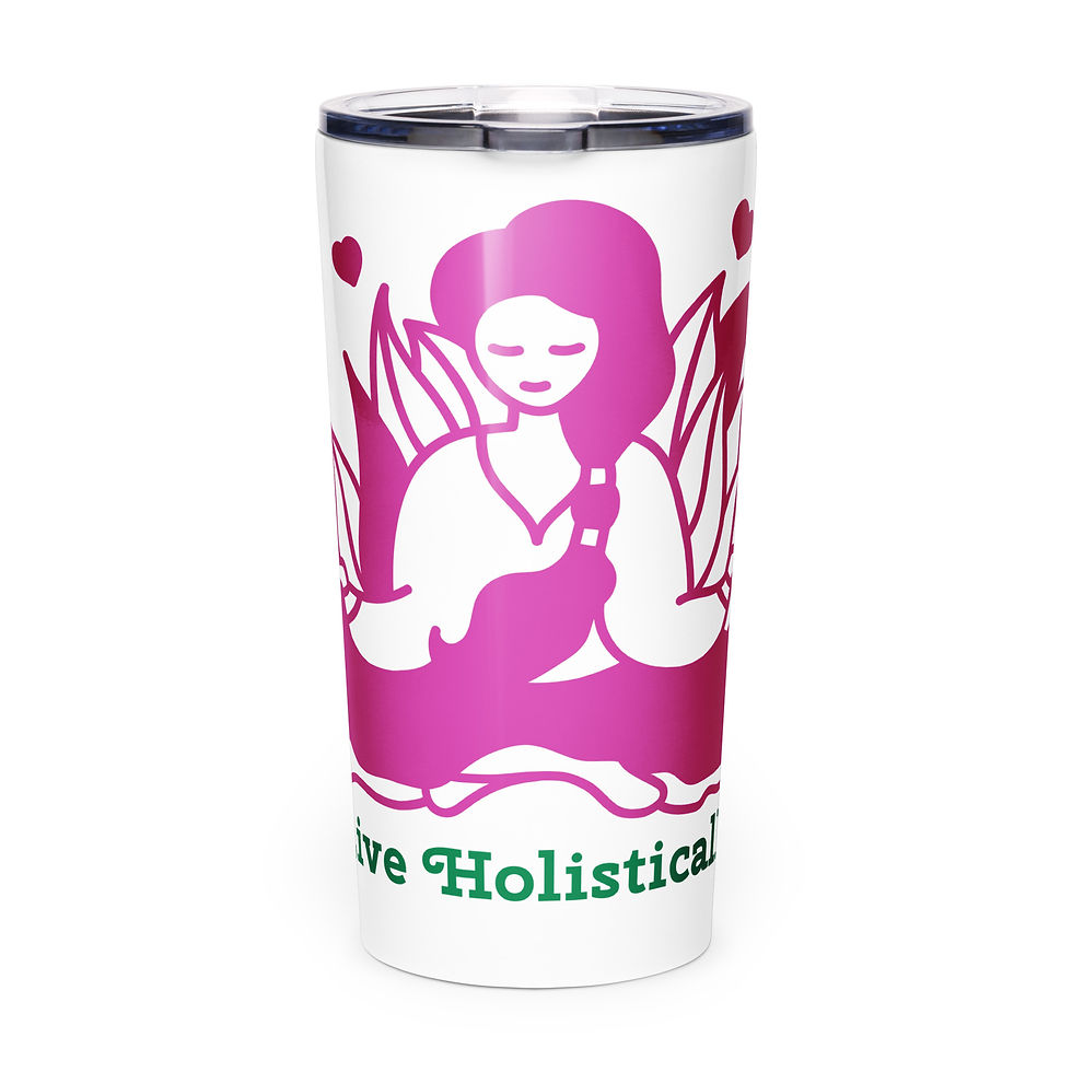 Tapered stainless steel tumbler