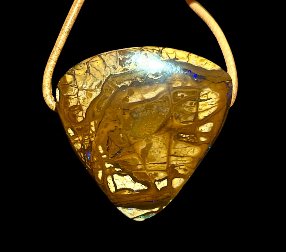 Boulder Opal-Anhänger