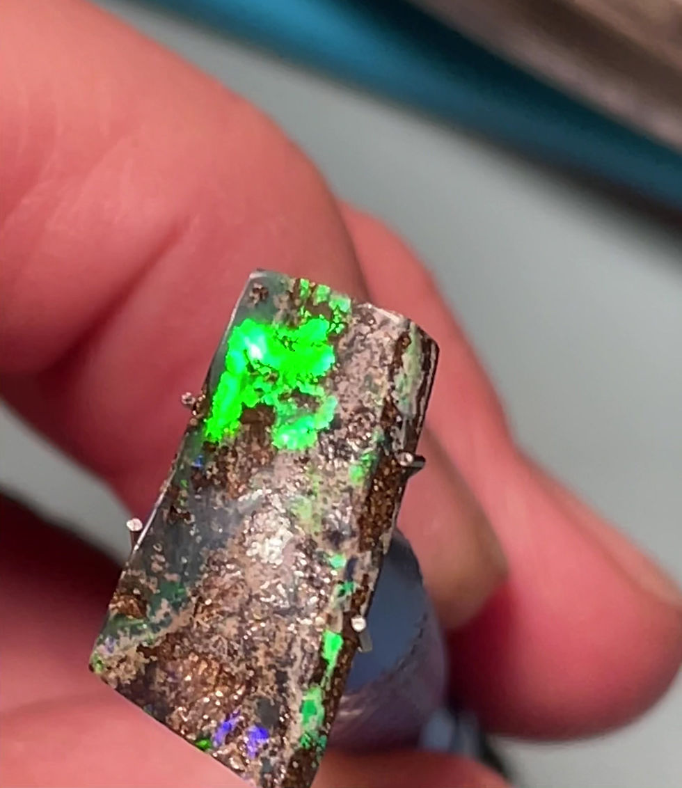 Miniaturbild: Boulderopal Ringstein