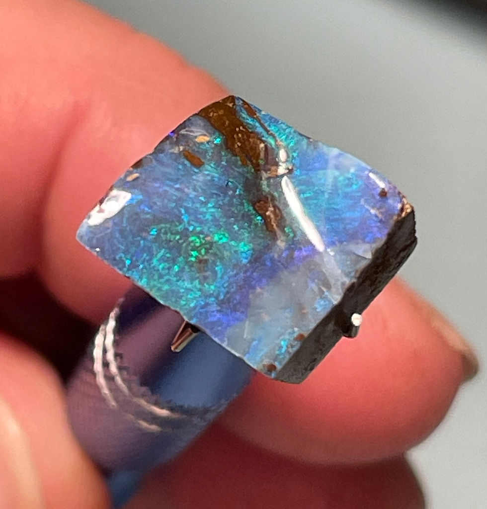 Miniaturbild: Boulderopal Ringstein