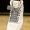 Thumbnail: Platinum Sole Classic Bling Bridal Jordan Custom Sneaker Shoes Sparkle Bat Mitzvah Quinceanera Ball Prom Wedding
