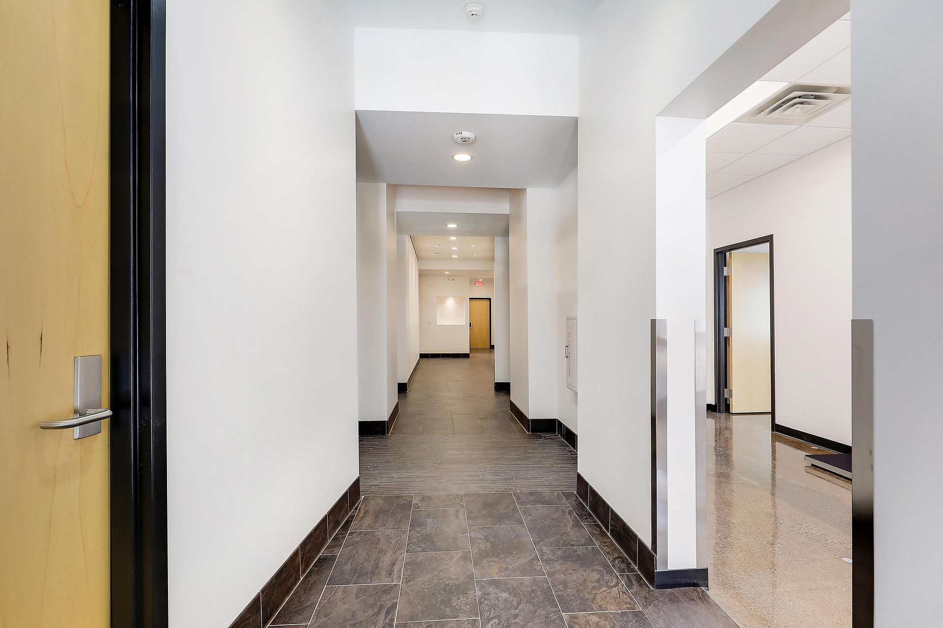Prime General Contractors Caravan Vet Remodel Renovation Tenant Build Out Refinishing Remodel Project Commercial Construction Building Renovation Drone