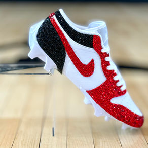custom personalized Nike cleats designed by Platinum Sole
