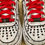 Thumbnail: Platinum Sole Air Force 1 Splatter Drip Custom Sneaker Shoes Sparkly Bat Mitzvah Quinceanera Prom Homecoming Wedding Party
