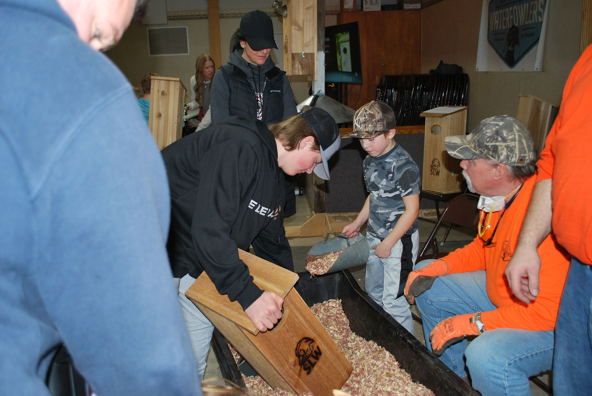 Scott - Le Sueur Waterfowlers annual wood duck house building event a success!