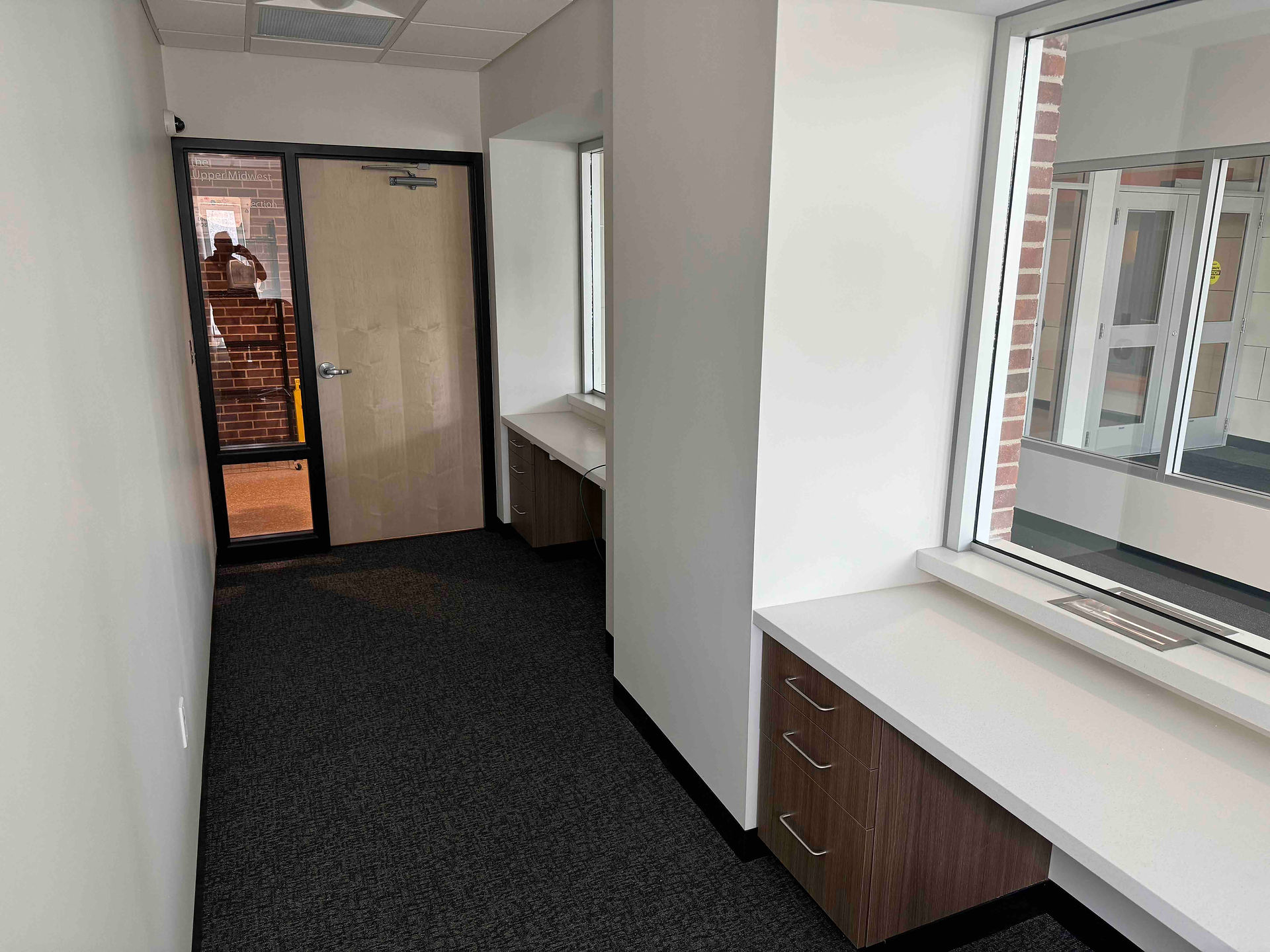 Prime General Contractors Commercial Construction Secure Entrance Renovation Buildout Jewish Community Center St Louis Park Minnesota