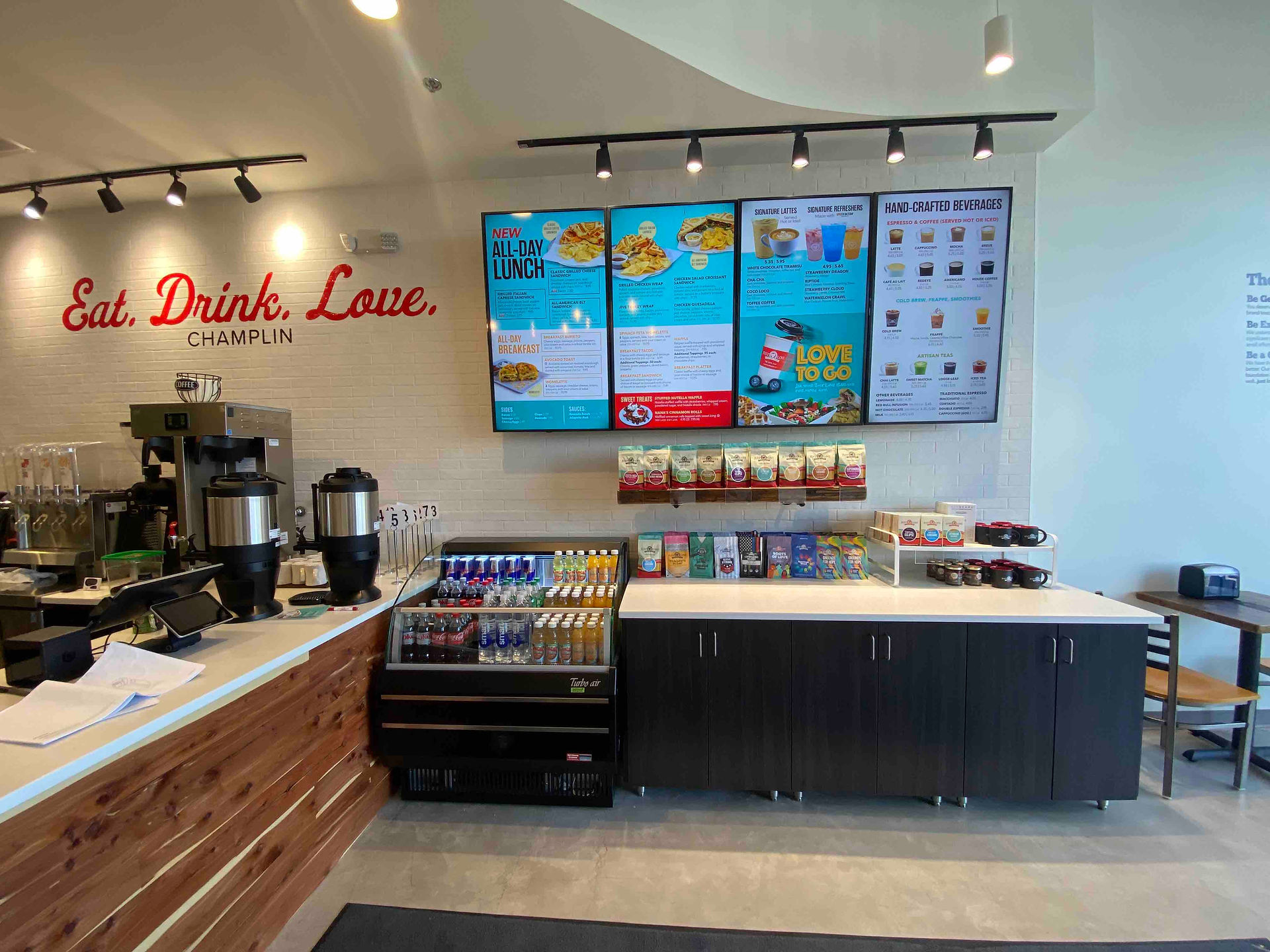 Stanley & Wencl Design-Build Commercial Construction General Contractor Minnesota Renovation Remodel Development Twin Cities Minneapolis St. Paul Greater Metro Minnesota Tenant Improvement Home Town Vet Clinic Just Love Coffee Champlin