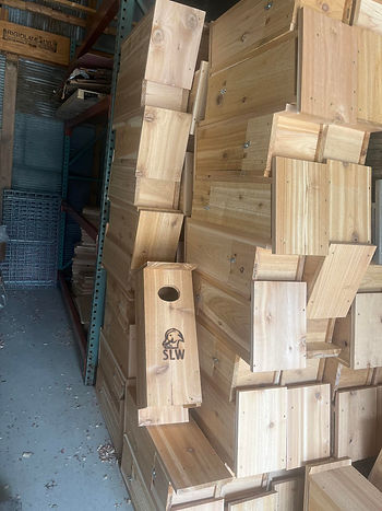 Scott - Le Sueur Waterfowlers selling 50 fully assembled cedar wood duck houses