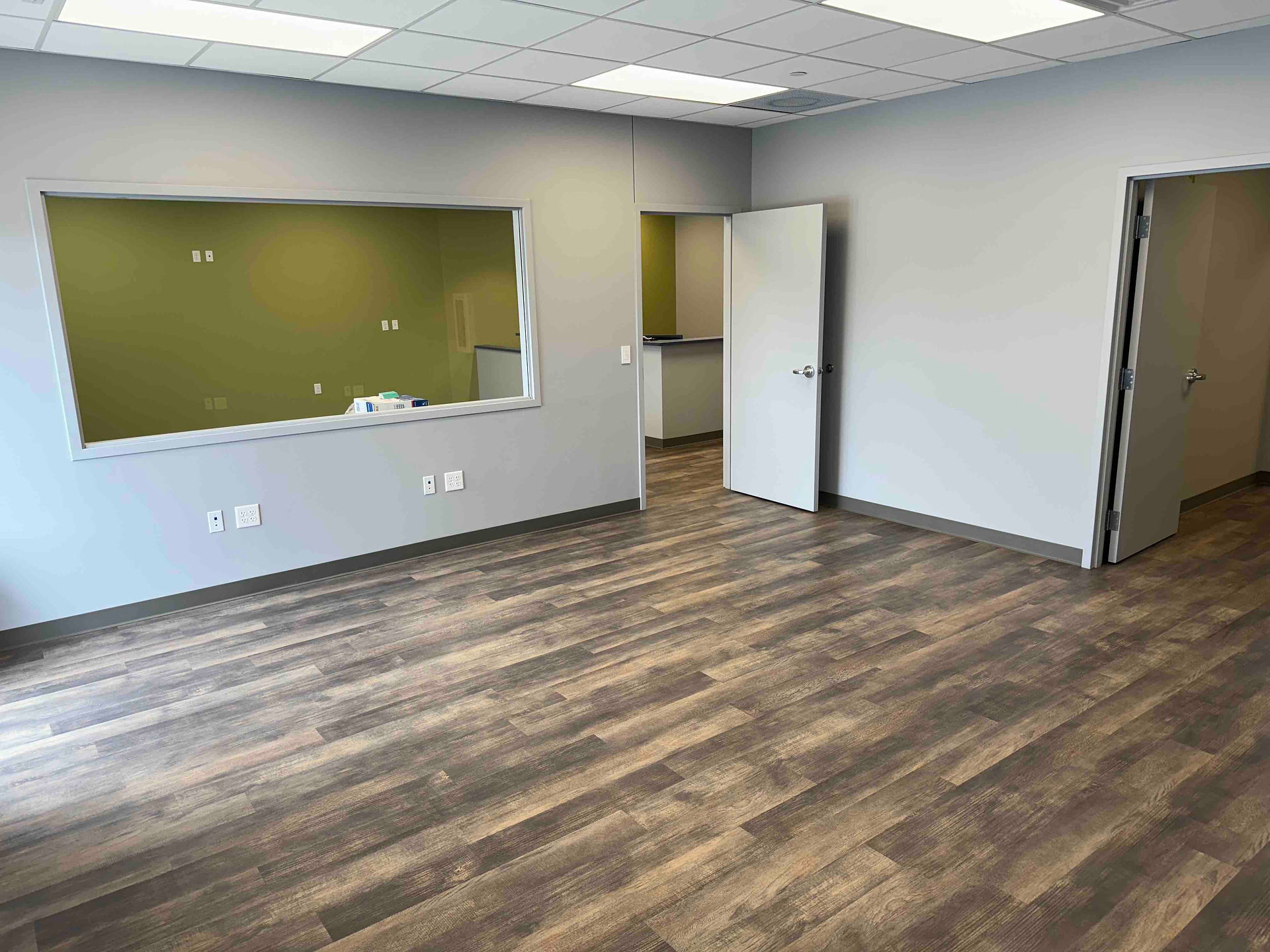 Prime General Contractors Community Medical Services New Hope Tenant Build Out Refinishing Remodel Project Commercial Construction Building