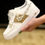 Thumbnail: Platinum Sole Elite Bling Bridal Nike Air Force 1 Custom Sneaker Shoes Sparkle Bat Mitzvah Quinceanera Ball Prom Wedding