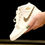 Thumbnail: Platinum Sole Classic Bling Bridal Jordan Custom Sneaker Shoes Sparkle Bat Mitzvah Quinceanera Ball Prom Wedding