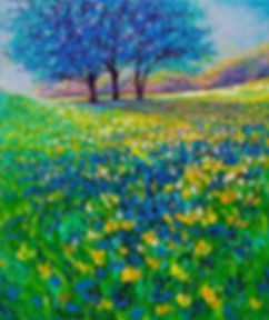 AZURE MORNING / 24 x20in